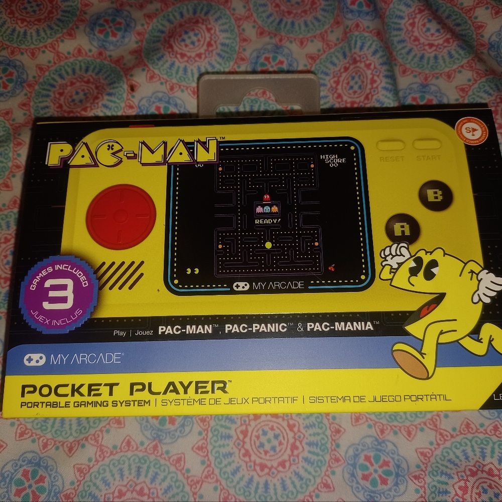 PACK MAN POCKET PLAY